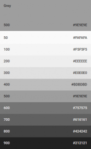 grey color colores material design
