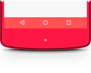 navigation bar metricas material design layouts