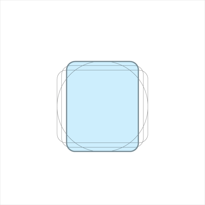 logo material design rectangle